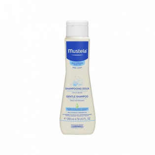 Mustela Bébé Gentle Shampoo. Bottle of 200ML