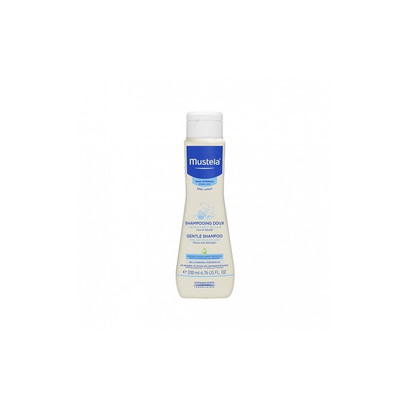 Mustela Bébé Gentle Shampoo. Bottle of 200ML