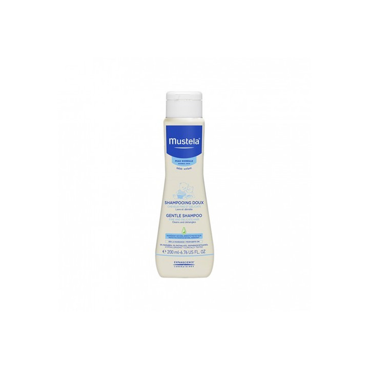 Mustela Bébé Shampooing Doux. Flacon de 200ML