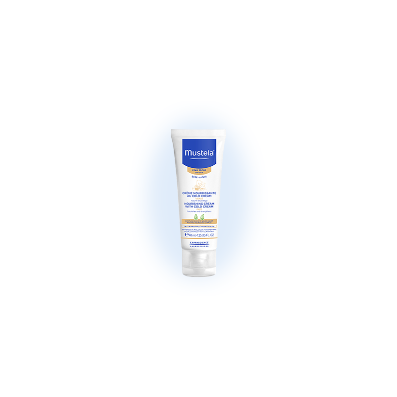 Mustela Bébé Cold cream, ultra protective. Tube of 40ML