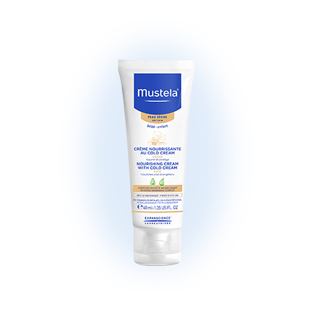 Mustela Bébé Crème au cold cream, ultra protectrice. Tube de 40ML