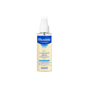 Mustela Bébé Massage oil. Spray of 100ML