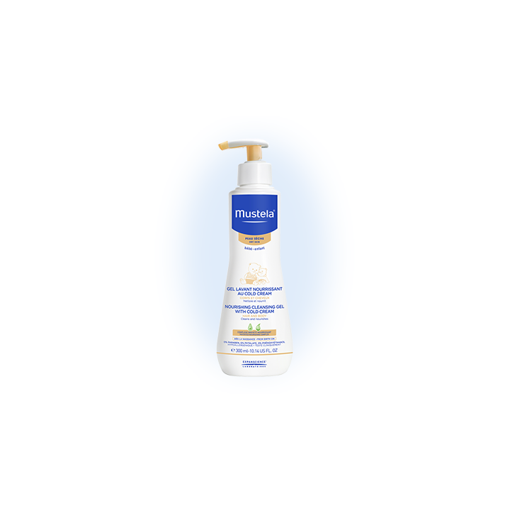 MUSTELA GEL LAVANT NOURRISSANT AU COLD CREAM 300ML