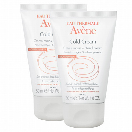 Avène Cold Cream Crème Mains Lot de 2