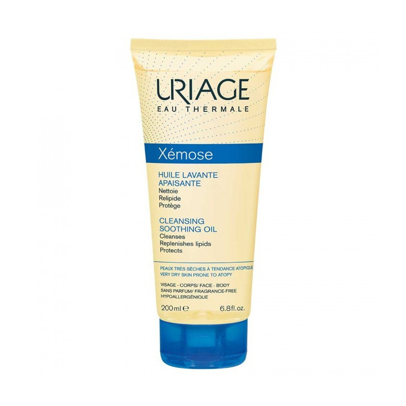 URIAGE XEMOSE Huile Nettoyante Apaisante Tube 200ml URIAGE XEMOSE Huile Nettoyante Apaisante Tube 200ml