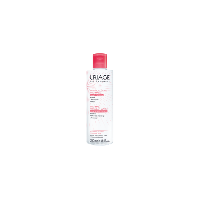 Uriage eau micellaire thermale sans parfum peaux intolérantes 250ml Uriage eau micellaire thermale sans parfum peaux intolérantes 250ml