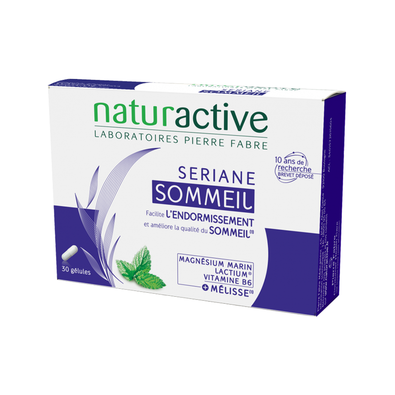 Naturactive Sériane Sommeil. Boite 30 gélules