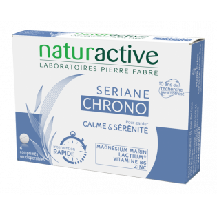 Seriane Chrono calm and serenity Box of 6 orodispersible tablets