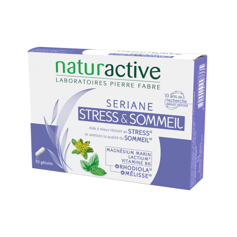Naturactive Sériane Sommeil. Boite 30 gélules Naturactive Sériane Sommeil. Boite 30 gélules