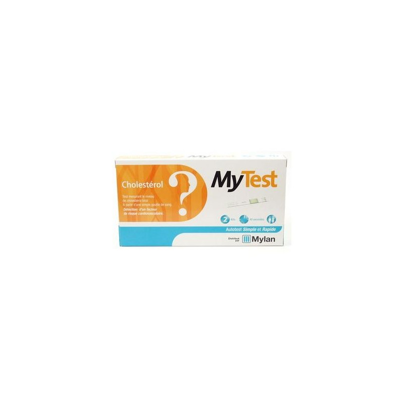 MYTEST CHOLESTEROL MYLAN 2 KITS MYTEST CHOLESTEROL MYLAN 2 KITS