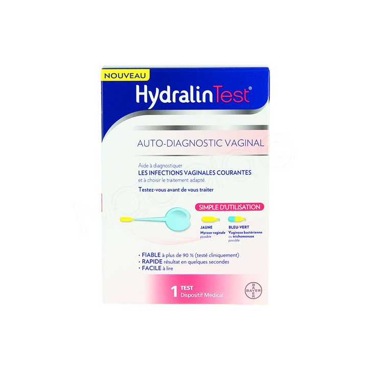 HYDRALINTEST SELF DIAGNOSTIC VAGINAL 1 TEST 
