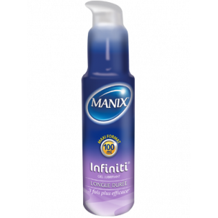 Manix Infiniti Gel Lubricant. Pump bottle 100ML