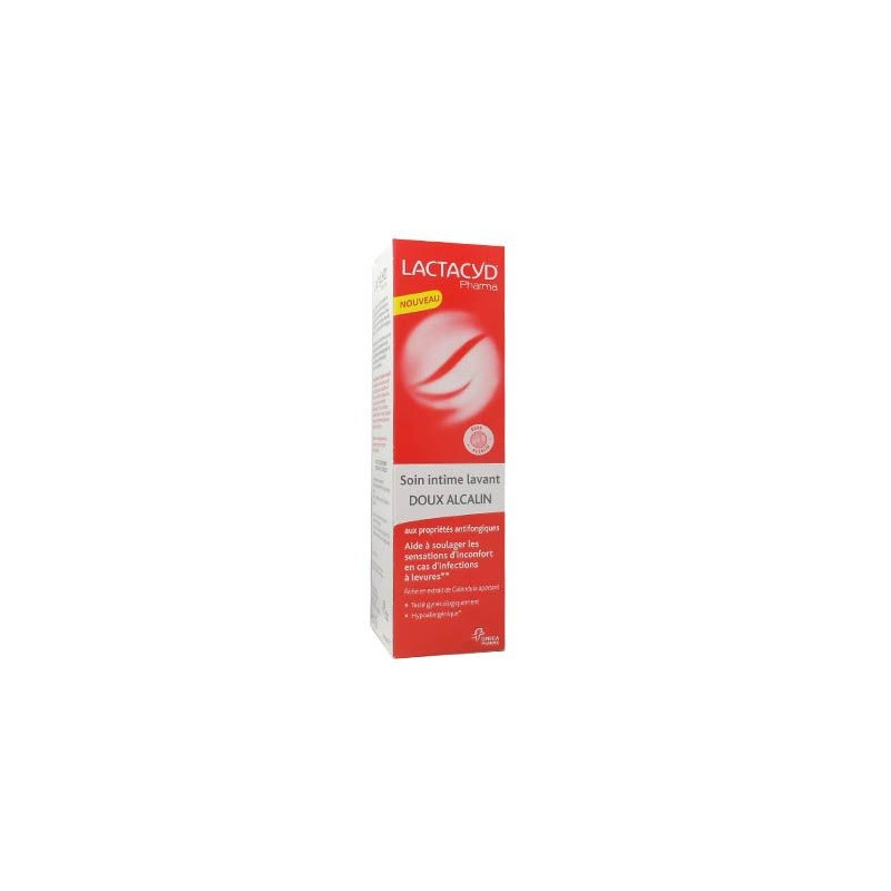 LACTACYD SOIN INTIME LAVANT DOUX ALCALIN PH8 FLACON 250ML LACTACYD SOIN INTIME LAVANT DOUX ALCALIN PH8 FLACON 250ML