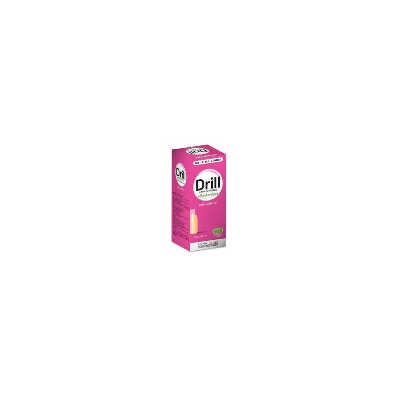 Drill Maux De Gorge Alfa Amylase Sirop 0ml Mon Pharmacien Conseil Drill Maux De Gorge Alfa Amylase Sirop 0ml Mon Pharmacien Conseil