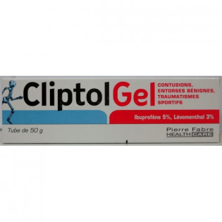 CLIPTOLGEL BRUISES SPRAINS TUBE OF 50G