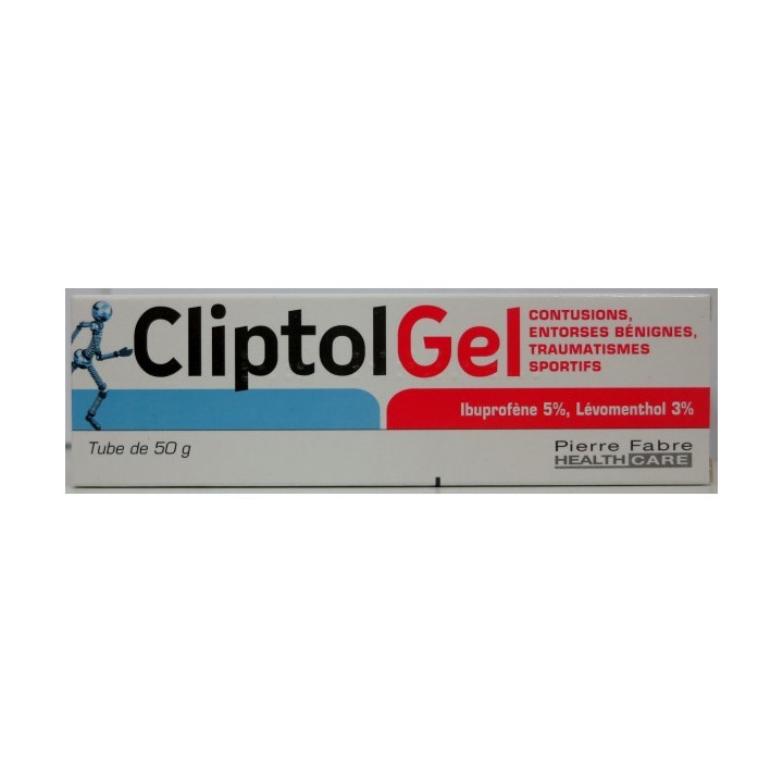 CLIPTOLGEL BRUISES SPRAINS TUBE OF 50G