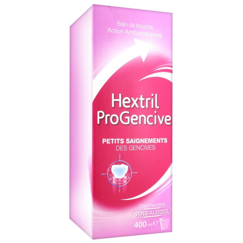 HEXTRIL PROGENCIVE BAIN DE BOUCHE SANS ALCOOL FLACON 400ML HEXTRIL PROGENCIVE BAIN DE BOUCHE SANS ALCOOL FLACON 400ML