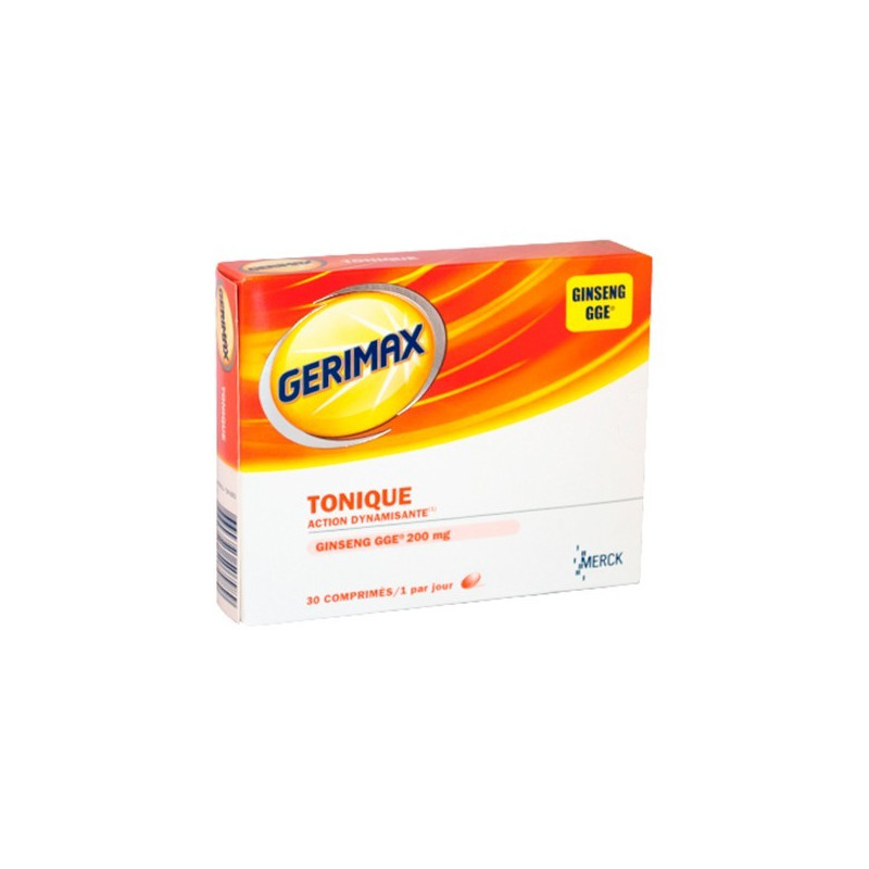 GERIMAX TONIQUE GINSENG 200MG BOITE DE 30 COMPRIMES GERIMAX TONIQUE GINSENG 200MG BOITE DE 30 COMPRIMES