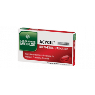 ACYGIL BIEN ETRE URINAIRE BOITE DE 15 COMPRIMES