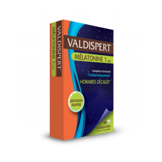 VALDISPERT MELATONINE 1ML BOITE DE 50 COMPRIMES ORODISPERSIBLES