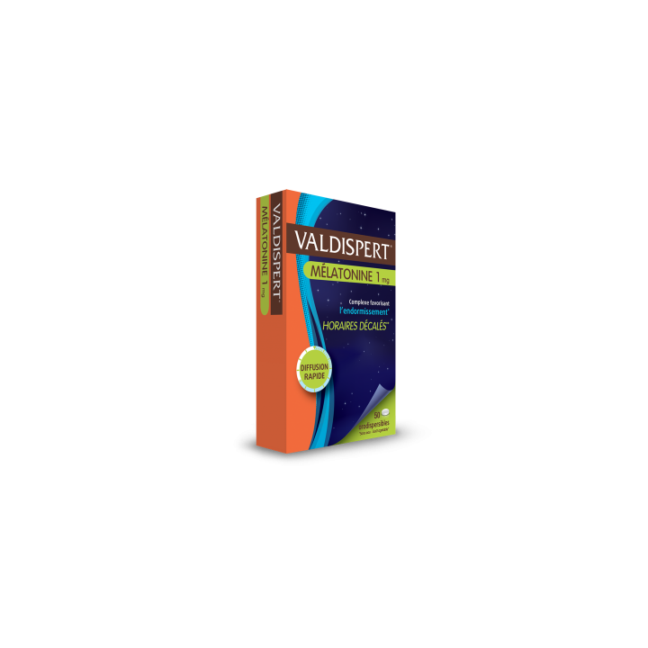 VALDISPERT MELATONINE 1ML BOITE DE 50 COMPRIMES ORODISPERSIBLES