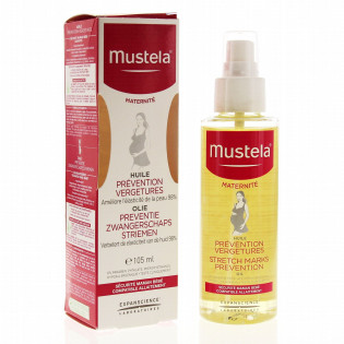 Mustela stretch mark prevention oil 105ml 