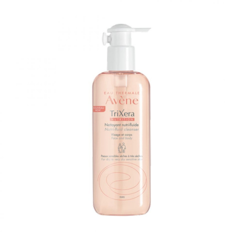 Avène TriXéra+ Selectiose Gel nettoyant émollient peaux très sèches et atopiques. Flacon pompe de 400ml Avène TriXéra+ Selectiose Gel nettoyant émollient peaux très sèches et atopiques. Flacon pompe de 400ml