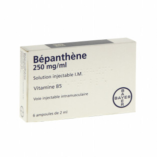  BEPANTHENE 250 mg/ml, solution injectable I.M. 