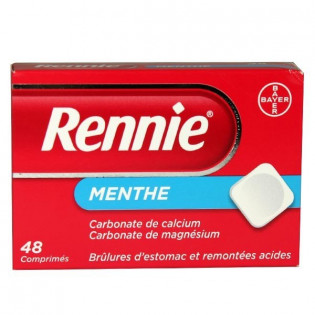 Rennie Menthe 48 cps à croquer