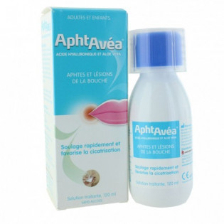 APHTAVEA mouth ulcers and lesions treatment solution 120ml
