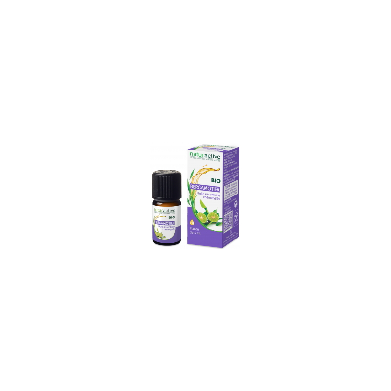 NATURACTIVE BIO HUILE ESSENTIELLE BERGAMOTIER FRANCAIS CHEMOTYPEE FLACON 5ML NATURACTIVE BIO HUILE ESSENTIELLE BERGAMOTIER FRANCAIS CHEMOTYPEE FLACON 5ML