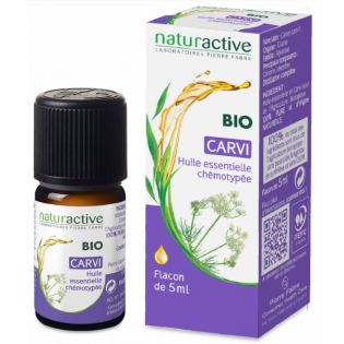 NATURACTIVE BIO HUILE ESSENTIELLE CARVI CHEMOTYPEE FLACON 5ML