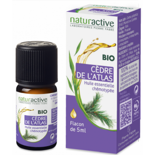 NATURACTIVE ESSENTIAL OIL CEDAR OF ATLAS CHEMOTYPE BOTTLE 5ML