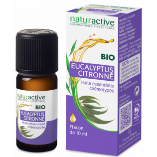 NATURACTIVE BIO HUILE ESSENTIELLE EUCALYPTUS CITRONNE CHEMOTYPEE FLACON 10ML