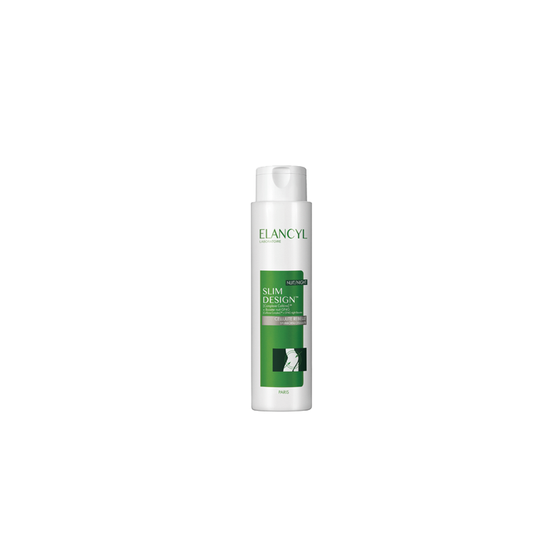 ELANCYL SLIM DESIGN NUIT SOIN ANTI-CELLULITE REBELLE FLACON 200ML ELANCYL SLIM DESIGN NUIT SOIN ANTI-CELLULITE REBELLE FLACON 200ML