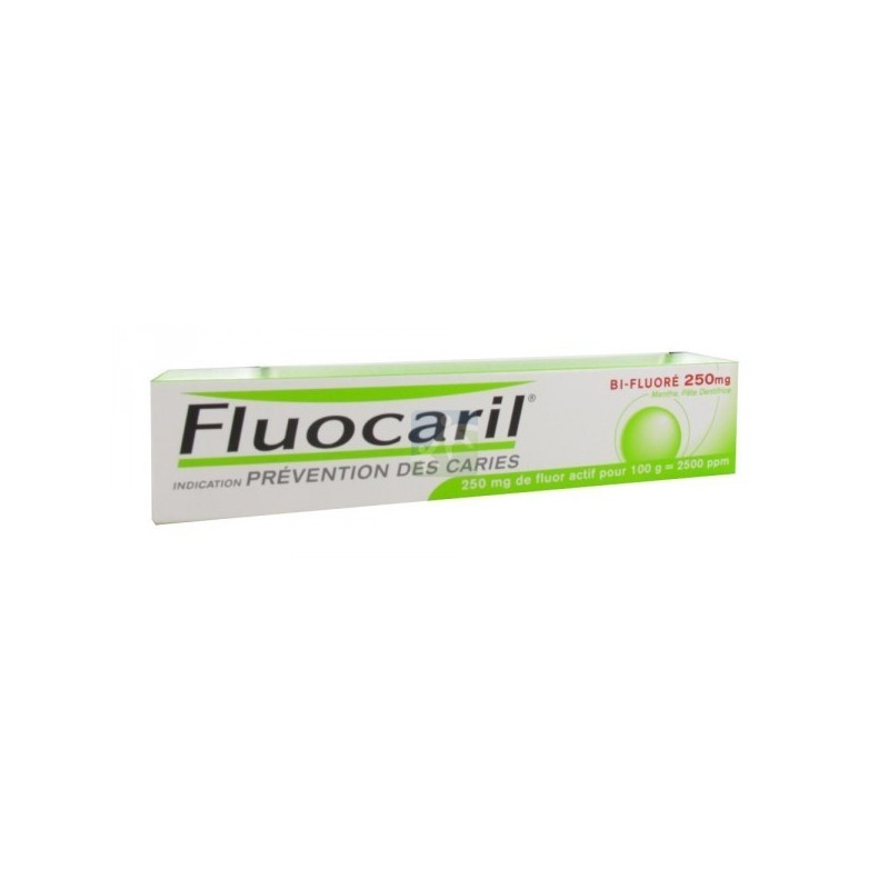 Fluocaril Bi-fluoré 250mg Dentifrice prévention des caries 75ML