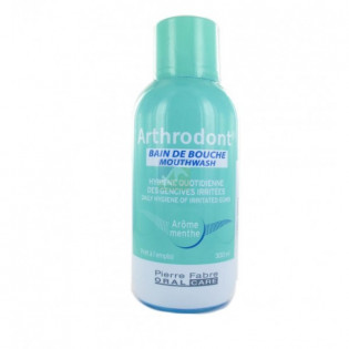 Arthrodont bain de bouche hygiène quotidienne des gencives irritées 300ml