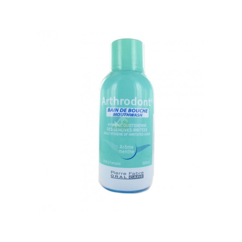 Arthrodont bain de bouche hygiène quotidienne des gencives irritées 300ml