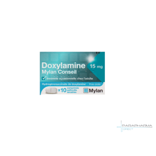 Doxylamine Mylan 15 film-coated, scored tablets