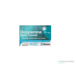 Doxylamine Mylan 15 comprimés pelliculés sécables