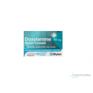 Doxylamine Mylan 15 film-coated, scored tablets