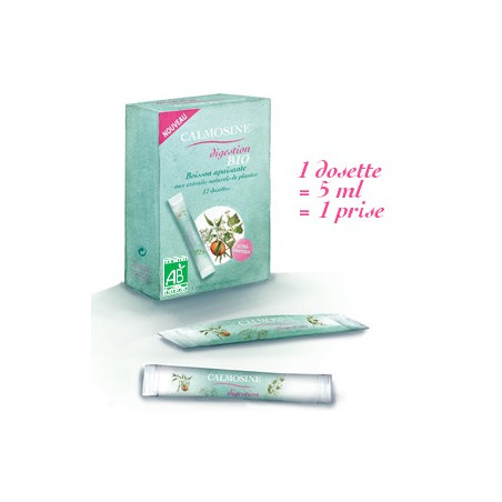 CALMOSINE DIGESTION BIO BOITE DE 12 DOSETTES