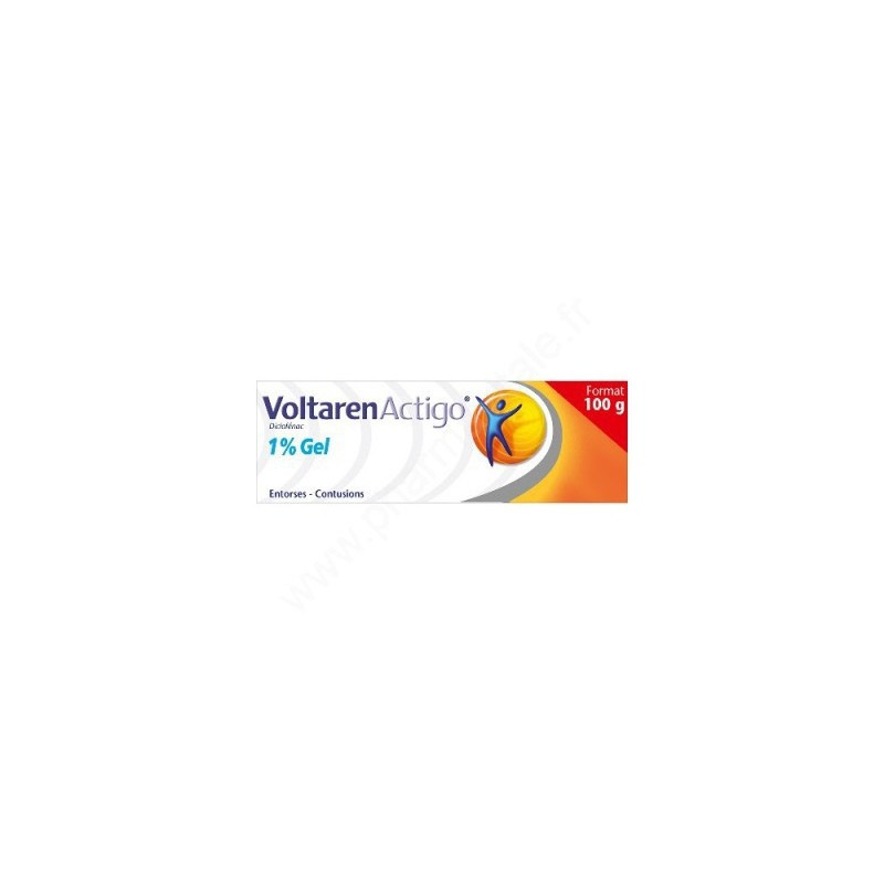 VOLTARENACTIGO 1% GEL TUBE 100G