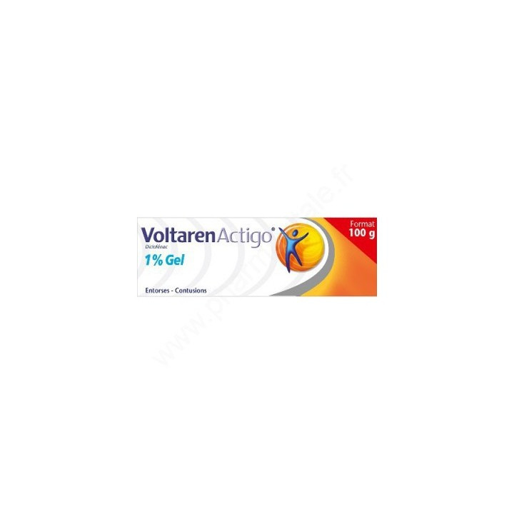 VOLTARENACTIGO 1% GEL TUBE 100G