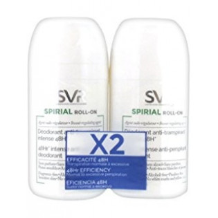 SPIRIAL ROLL-ON SVR DEODORANT ANTI-TRANSPIRANT INTENSE 48H 2X50ML