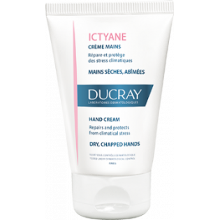 Ducray ICTYANE Hand Cream. Tube of 50ML