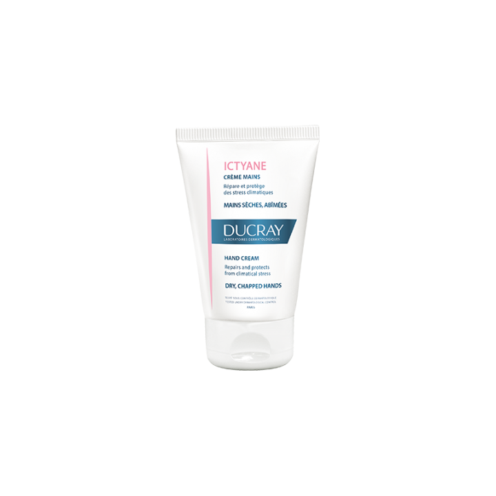 Ducray ICTYANE Hand Cream. Tube of 50ML