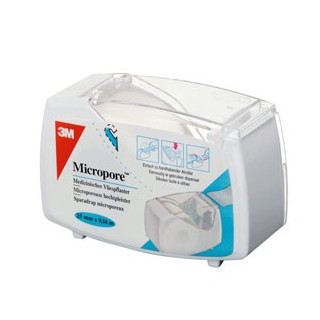 MICROPORE SPARADRAP MICROPOREUX 2.5CM X 9.14M