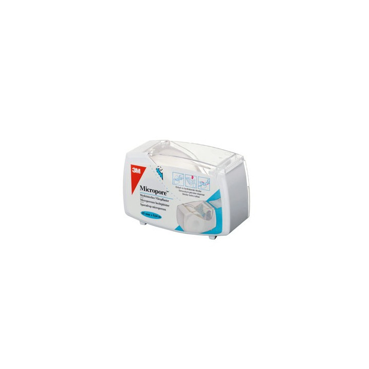 MICROPORE SPARADRAP MICROPOREUX 2.5CM X 9.14M