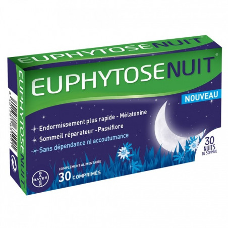 EUPHYTOSE NIGHT FOOD SUPPLEMENT 30 TABLETS